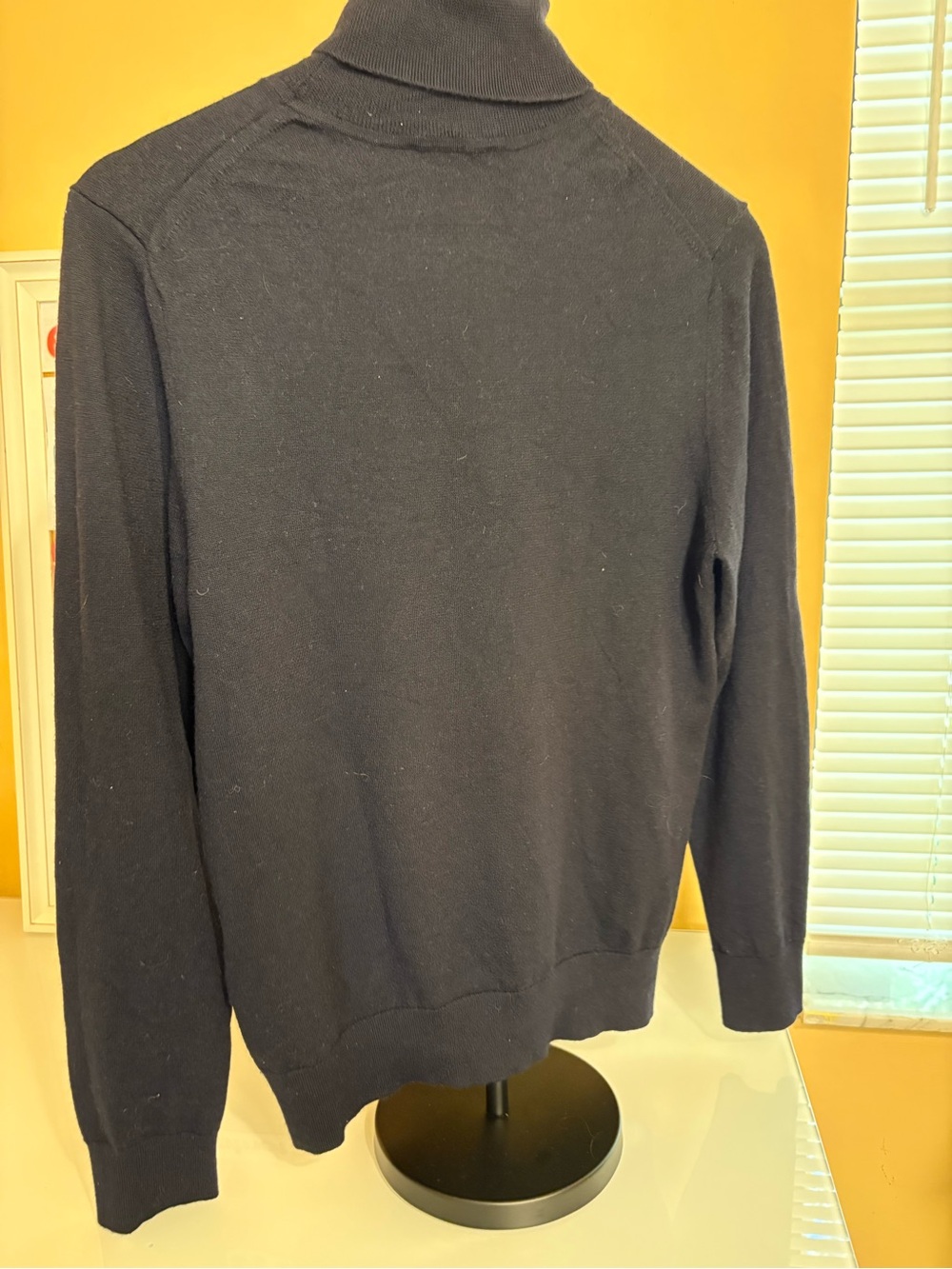 Sandro Black Women's Turtleneck Sweater - Picture 2 of 4
